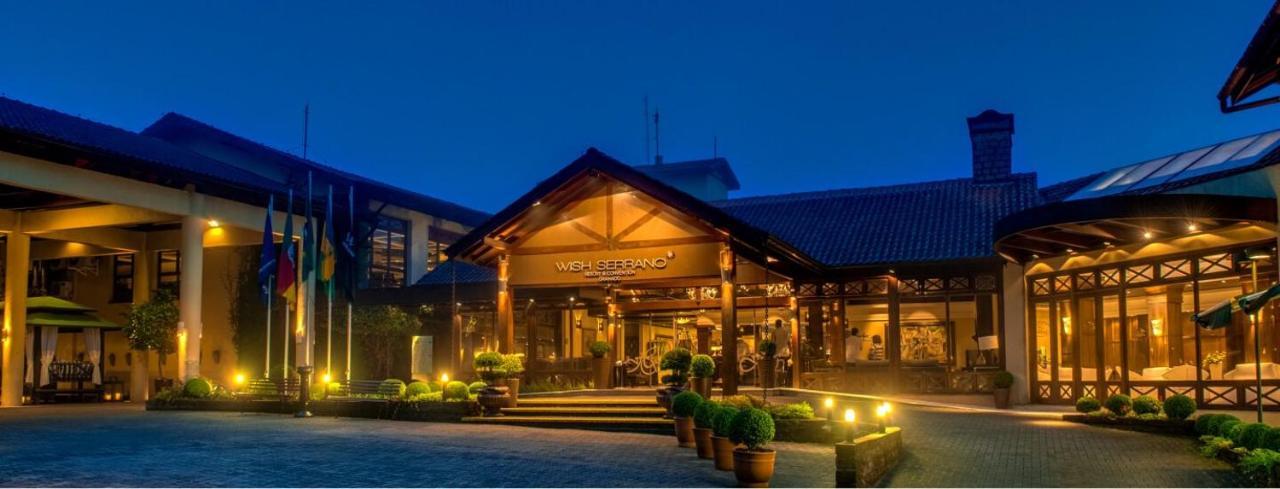 Flat No Hotel Wish Serrano Resort Gramado Extérieur photo
